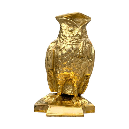 Nocturno - búho de bronce 19 cm