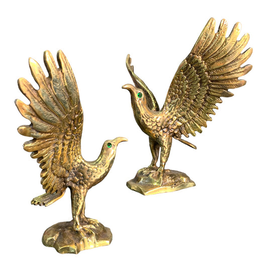 Vuelo eterno - águila de bronce 13 cm