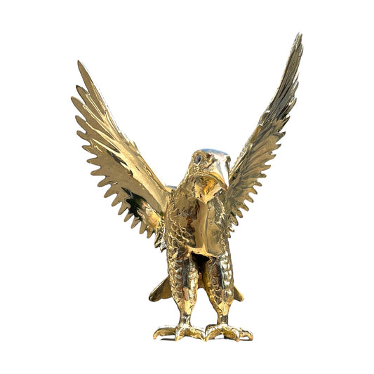 Guardián del cielo - águila de bronce 28 cm