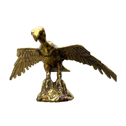 Majestad andina - cóndor de bronce 11 cm