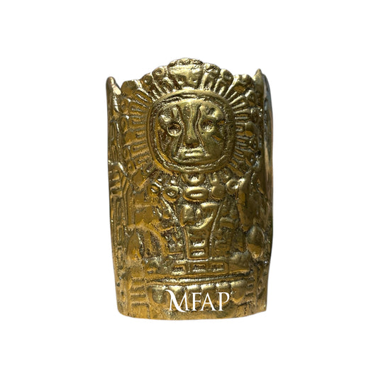 Kero en bronce fundido 7 cm