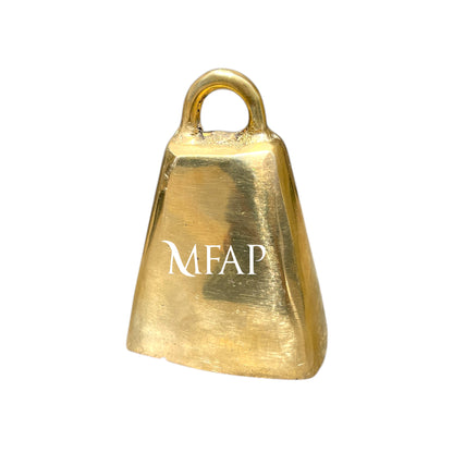 Cencerro en bronce fundido pequeño 8 cm - Canto de montaña