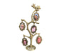 Árbol genealogico de 5 fotos en bronce fundido 22 cm - Lazos eternos