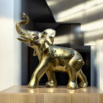 Elefante de bronce fundido 20 cm - Tantra