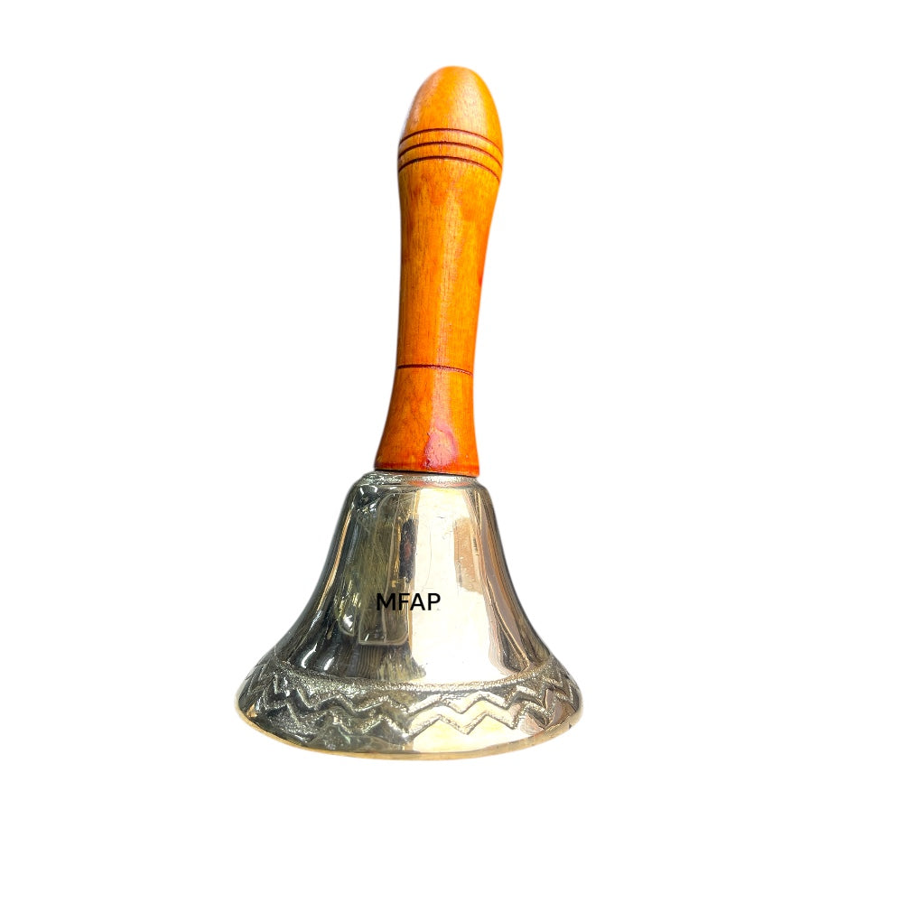 Campana mango de madera Tradicional 15.7 cm