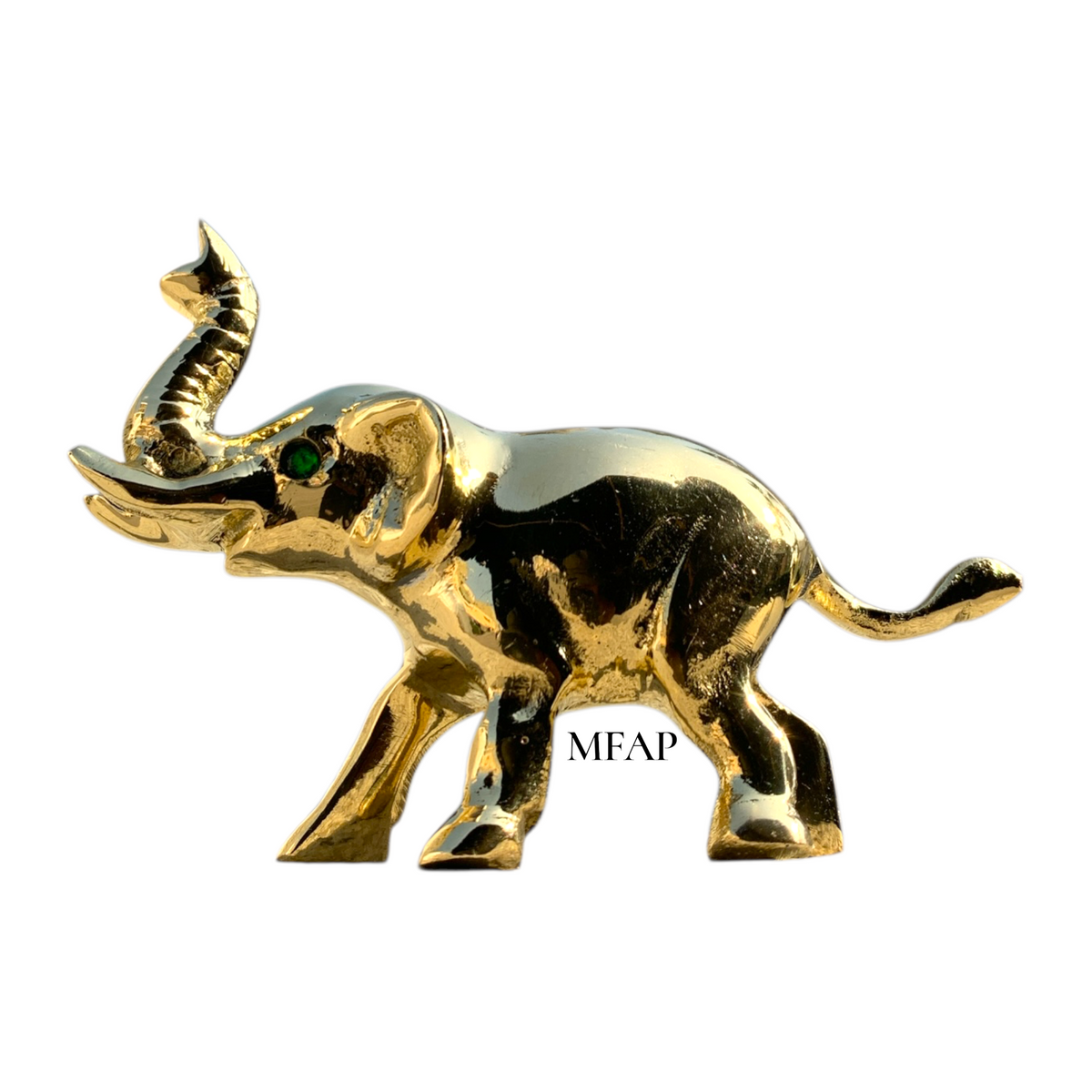 Elefante de la Buena Suerte en Bronce Fundido | Guardian ancestral