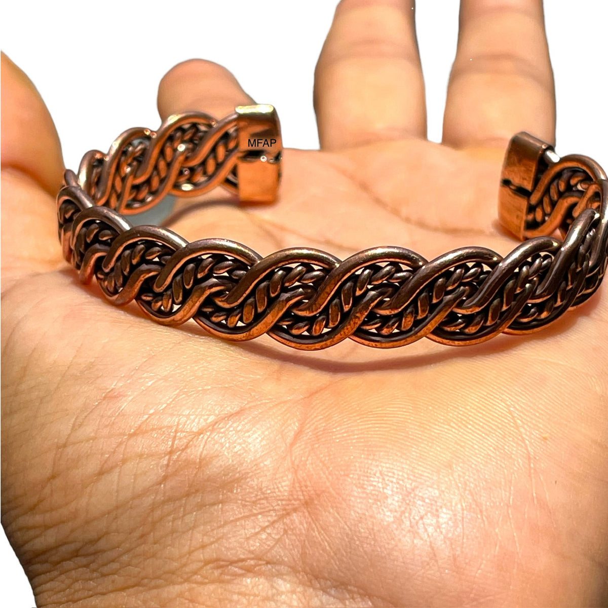 Sinfonía | Pulsera de Cobre Genuino Trenzada