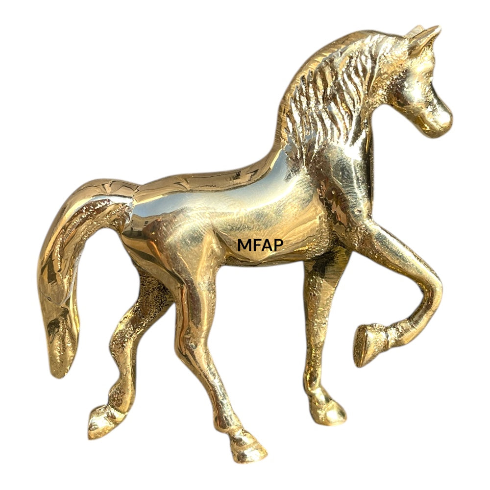 Caballo de bronce fundido 8 cm - Espiritu equino