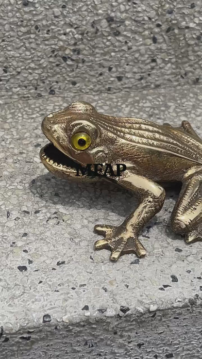 Rana en bronce fundido 3.5 cm